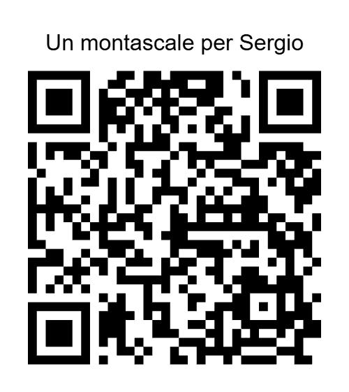 QR code donazione Sergio